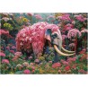 Puzzle Elefante Floral 1000 piezas de Educa