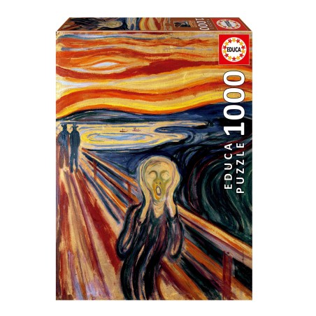 Puzzle 1000 El Grito, Edvard Munch  de Educa y Borras