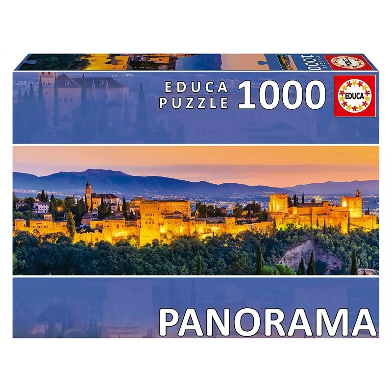 Puzzle 1000 piezas La Alambra de Granada de Educa