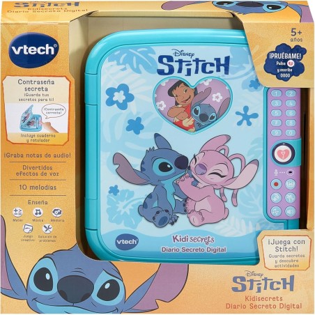 KIDISECRETS diario secreto de Stich de  Vtech
