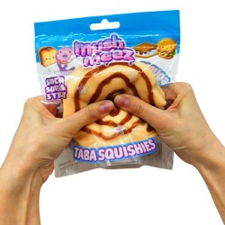 MushMeez Squish Me Famosa | Squishy Antiestrés con Textura Pegajosa y Suave -pastel