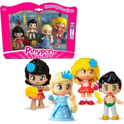 Pinypon - Pack 4 Figuras de Cuentos de Famosa