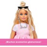Barbie  Deluxe muñeca vestida con lazo de Mattel