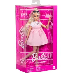 Barbie  Deluxe muñeca vestida con lazo de Mattel