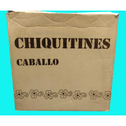 Antiguo caballo para los muñecos chiquitines de Famosa