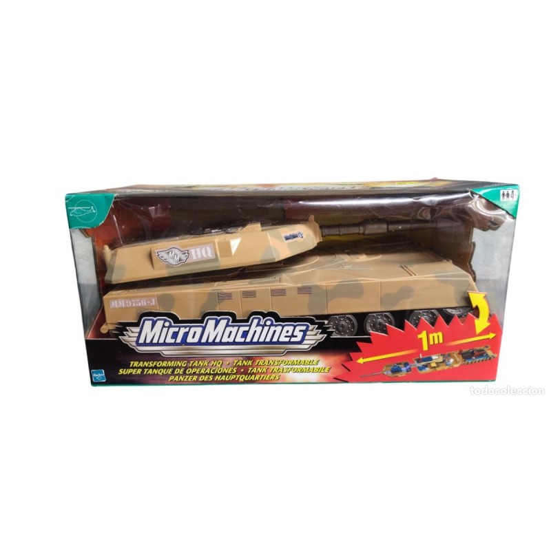 Supertanque de operaciones de Micromachine de Hasbro año 2001