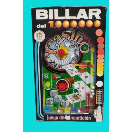 Billarin o Flipper Casino de Juguetes Piqué