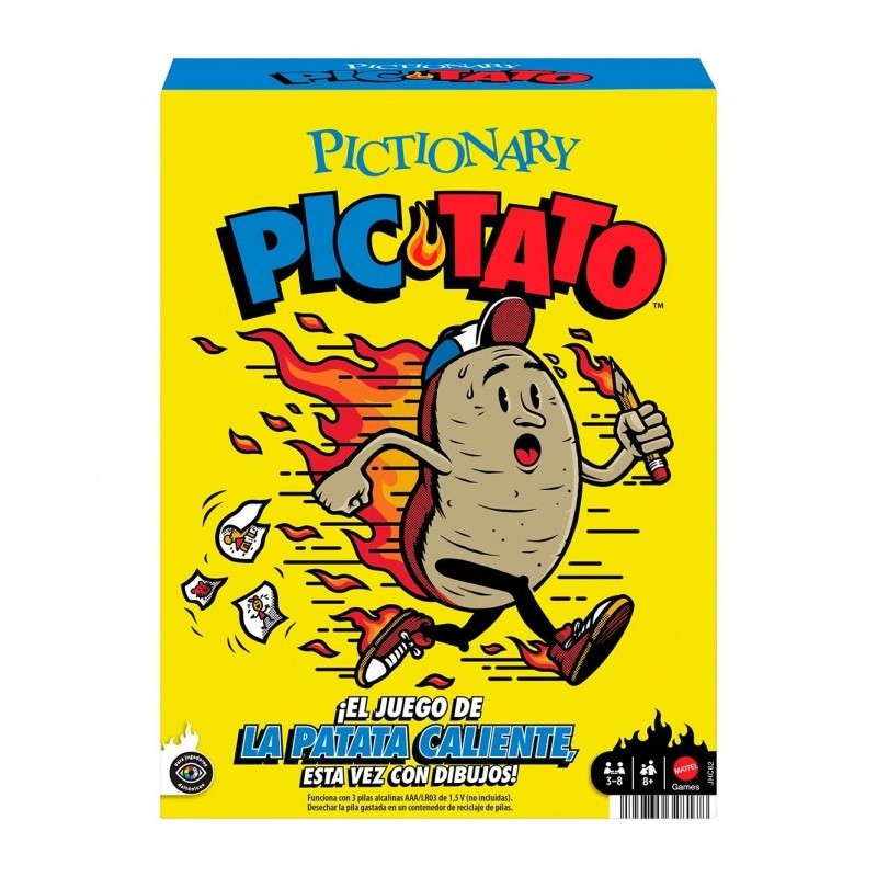 Pictionary Pictato  en castellano de Mattel Games