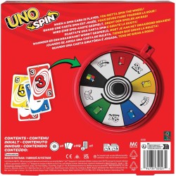 Juego uno spin de Mattel Games