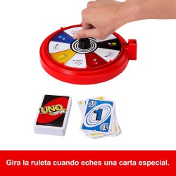 Juego uno spin de Mattel Games