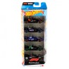 Pack 5 vehúclos F1 de Hot Wheels