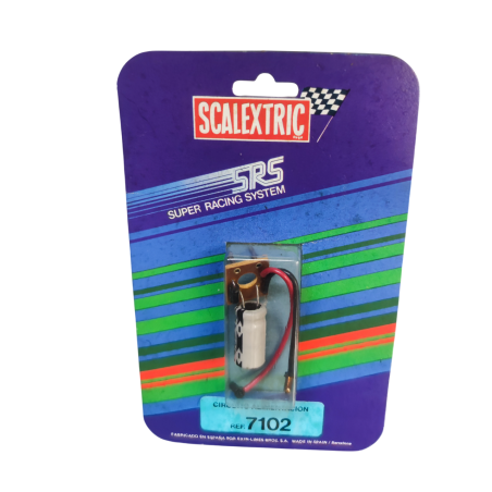 Scalextric SCX. SRS Exin. Circuito Alimentación. Ref 7102.