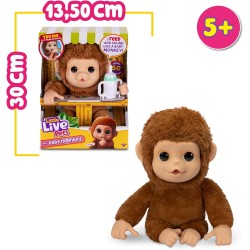 Little Live Pets My Baby Monkey Mascota Interactiva