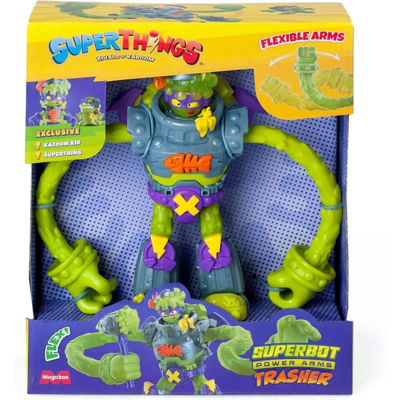 Superthings Superbot Power Arms Trasher