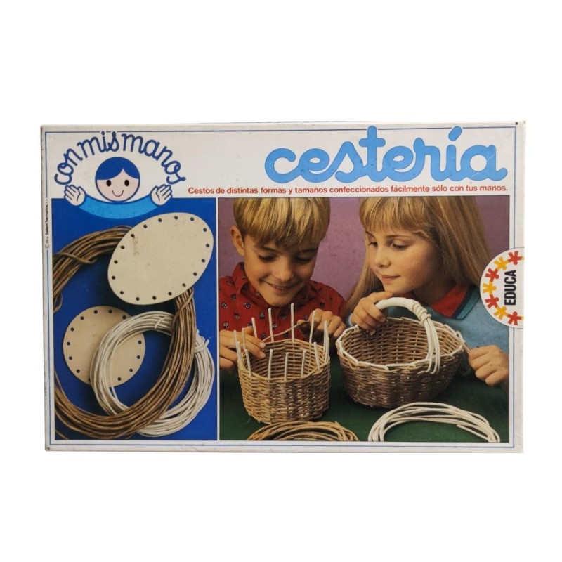 Cesteria con mis manos de Hermanos Salent- año 1989- Nuevo