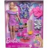 Barbie Fashionista con 3 modas noche
