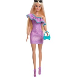 Barbie Fashionista con 3 modas noche