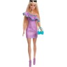 Barbie Fashionista con 3 modas noche