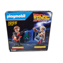 Playmobil 70459 Marty Mcfly y Dr. Emmett Brown ¡Back to the Future!