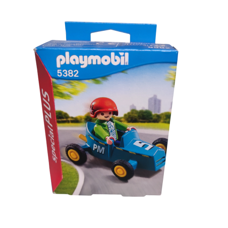 PLAYMOBIL special plus 5382 niño con GO- KART