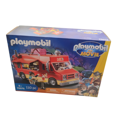 Playmobil Food Truck 70075. Furgoneta Restaurante The Movie.