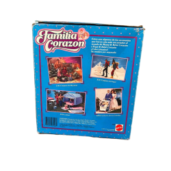 Conjunto de baño familia corazón de Mattel año 1998