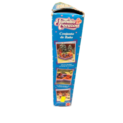 Conjunto de baño familia corazón de Mattel año 1998