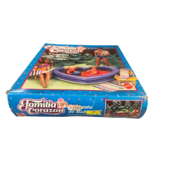 Conjunto de baño familia corazón de Mattel año 1998