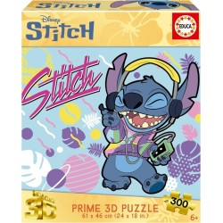 Puzle 3D Lenticular Stitch Disney Educa 300 piezas