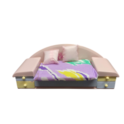 Sofa cama de muñeca chabel de Feber año 1989