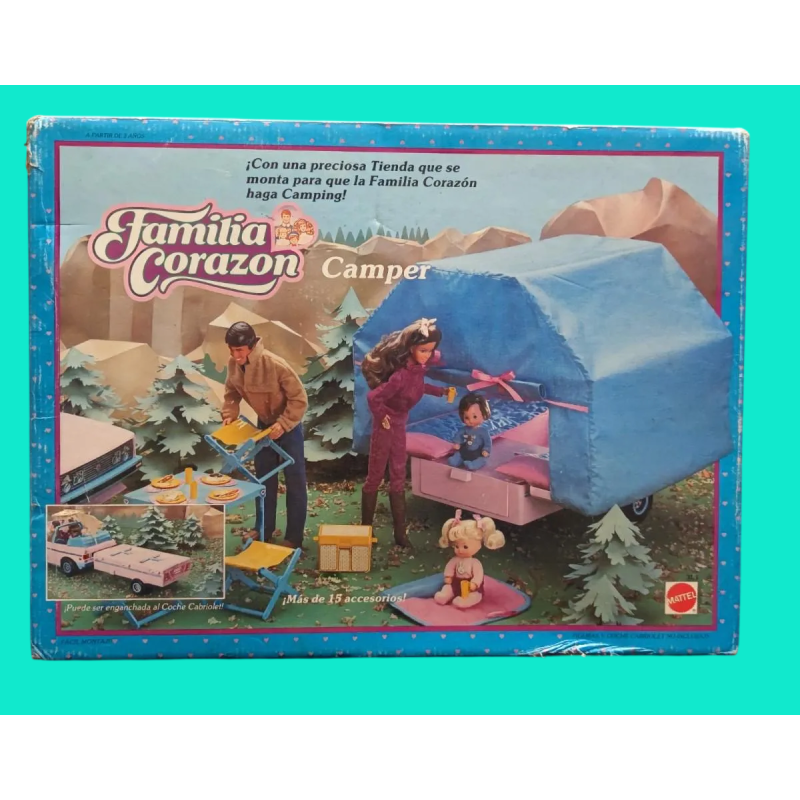 Camper Familia corazón de Mattel año 1998