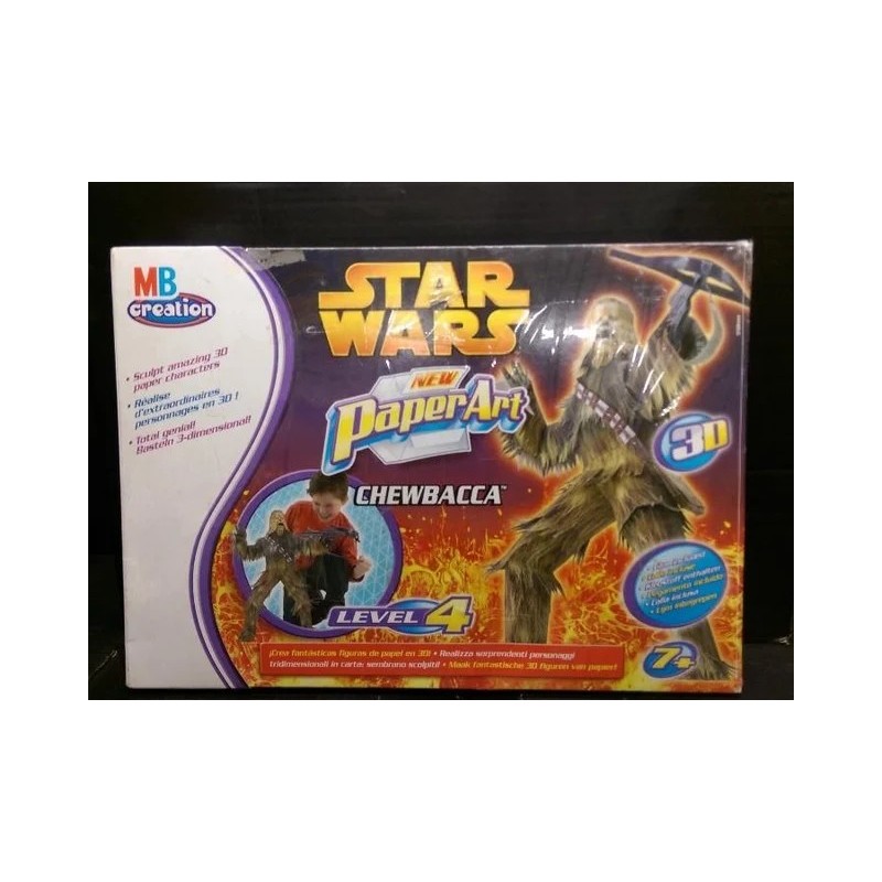 Star Wars Paper Art Chewbacca MB Creación 2005