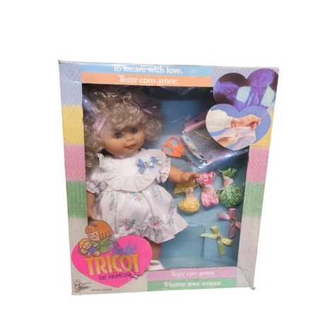 Muñeca Bebé Tricot Famosa 1989