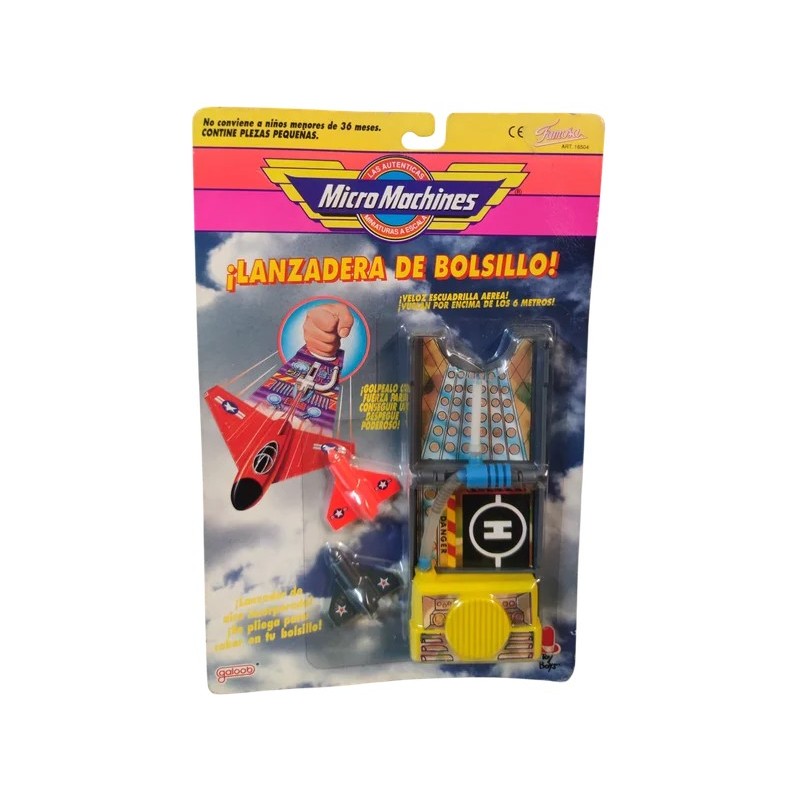 Micro Machines Lanzadera de Bolsillo 1991