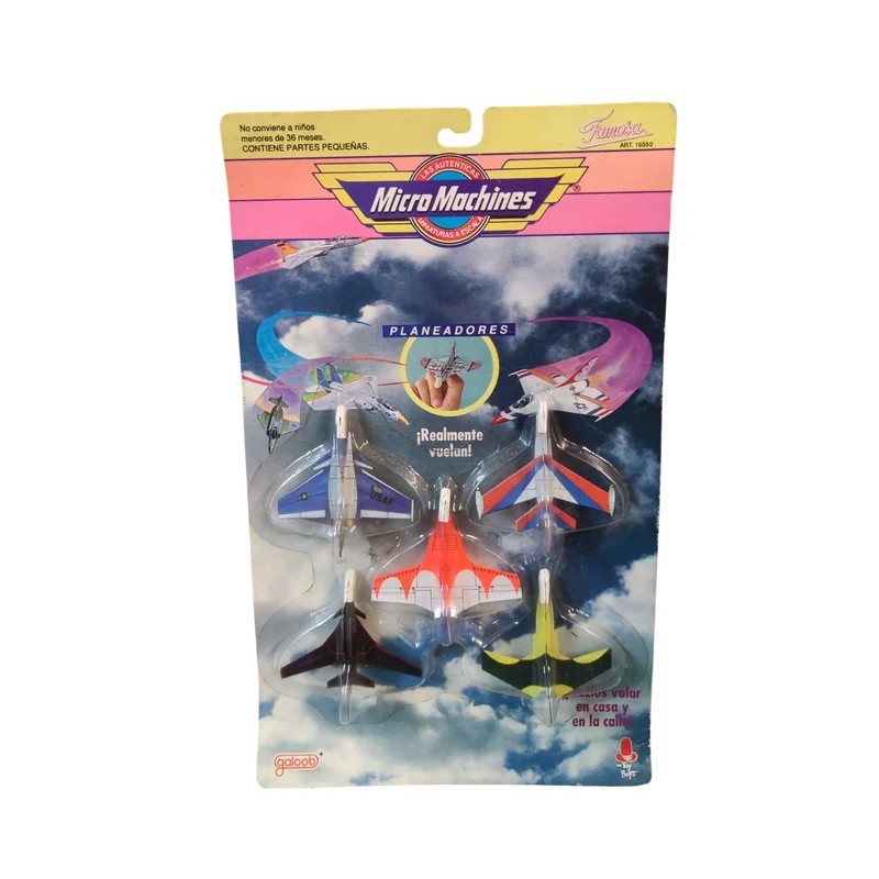 Micro Machines Planeadores Famosa 1991