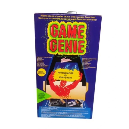Game Genie Potenciador Videojuegos Famosa Años 90