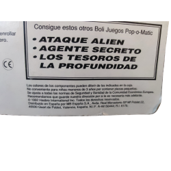 Boli juegos de MB modelo Slalom gigante año 1992