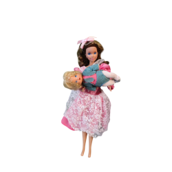 Mamá de la Familia corazón años 80 Mattel Barbie