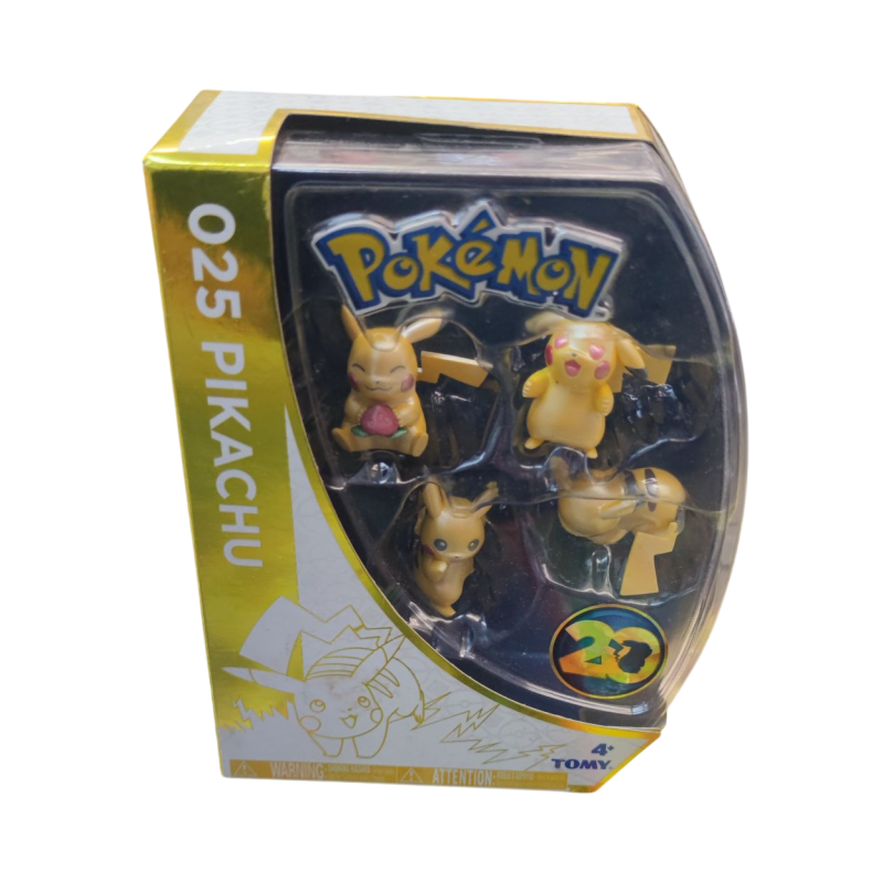 Pokemon Pikachu 025 20 aniversario de Bizak