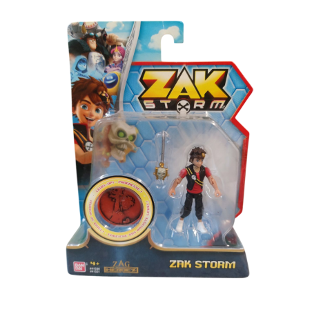 Figura de Zak Storm de Bandai