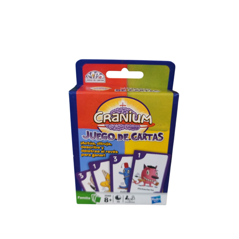 Cranium juego de cartas de Hasbro