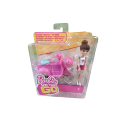 Barbie on the go de Mattel año 2017
