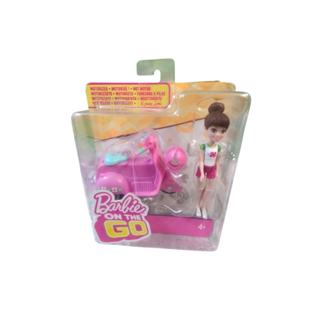 Barbie on the go de Mattel año 2017