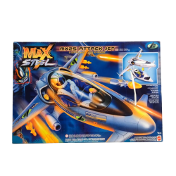 Nave Max steel mx25 attack jet de Mattel-Nuevo
