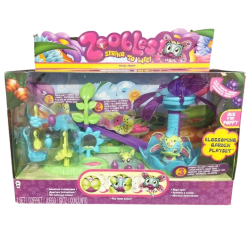 Zoobles- Blossoming garden playset- Bizak año 2011