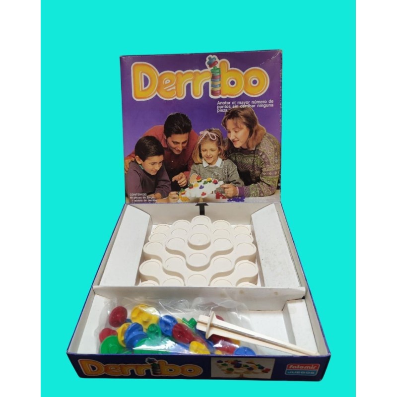Antiguo juego de mesa derribo de Falomir año 1989