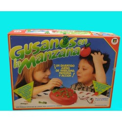 Juego de mesa Diset Gusanos en la Manzana. Vintage año 1.991