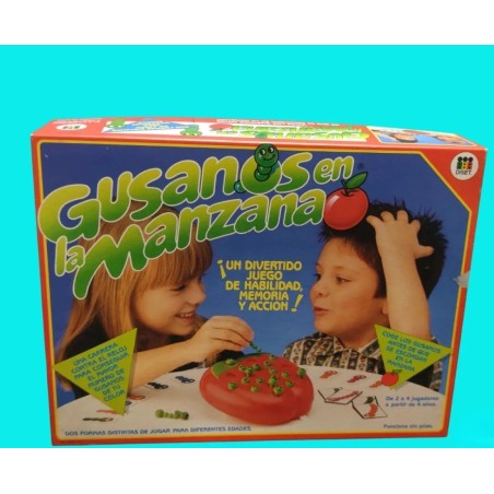 Juego de mesa Diset Gusanos en la Manzana. Vintage año 1.991