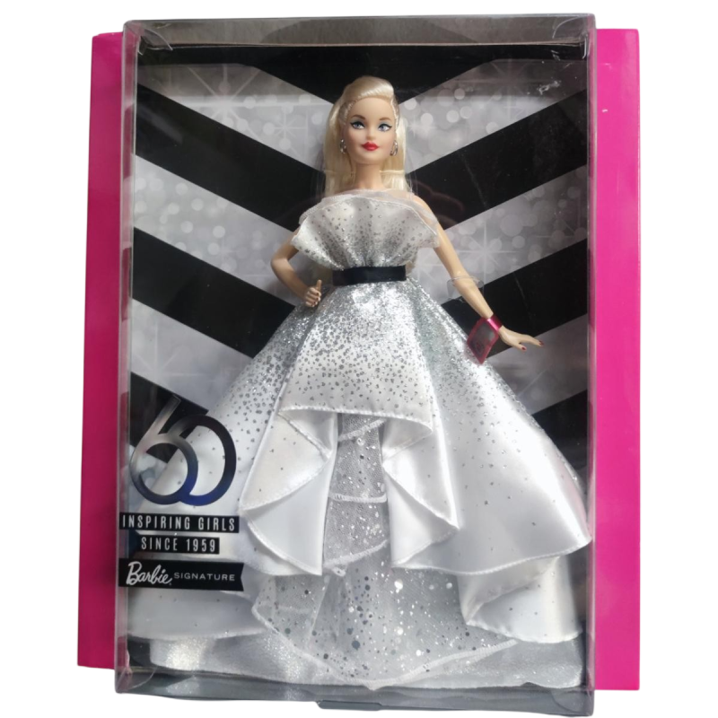 Barbie Colección Muñeca Rubia Celebración del 60 Aniversario (Mattel FXD88)
