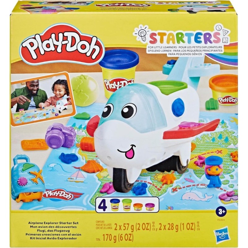 Play-Doh Primeras creaciones con el avión de Hasbro Play-Doh Primeras creaciones con el avión de Hasbro
